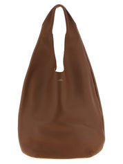 Brown Cowhide Shoulder Bag