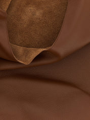 Brown Cowhide Shoulder Bag