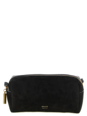 Black Calfskin Crossbody Bag