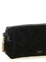 Black Calfskin Crossbody Bag