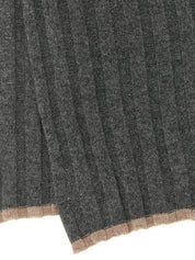 Brunello Cucinelli Gray Cashmere Scarf