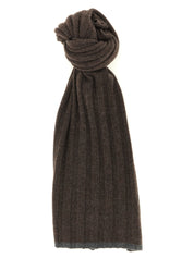 Brown Cashmere Scarf