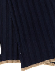Brunello Cucinelli Blue Cashmere Scarf