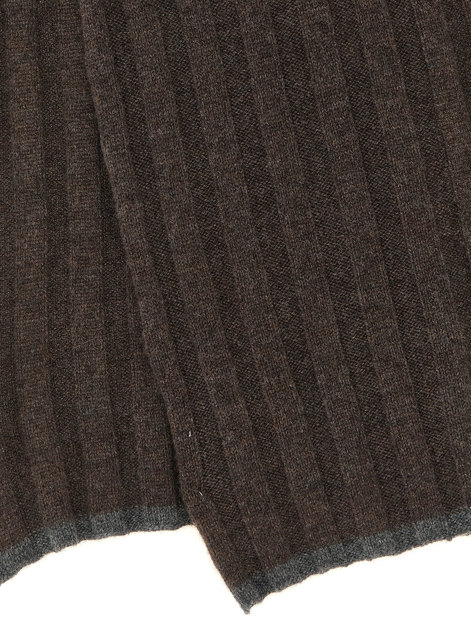 Brown Cashmere Scarf