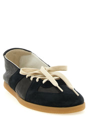 Black Lamb Leather Ballet Flats