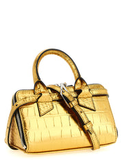 Gold Bovine Leather Handbag