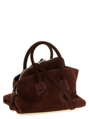 Brown Bovine Leather Handbag