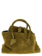 Bicolor Bovine Leather Handbag