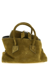 Bicolor Bovine Leather Handbag