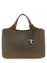 Gray Calfskin Handbag