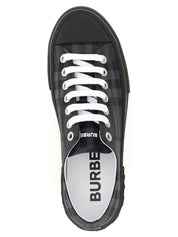 Gray Polyamide Low Top Sneakers