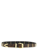 Gray Calfskin Regular Belt