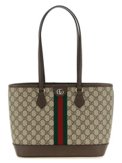 Gucci Brown Polyethylene Tote Bag