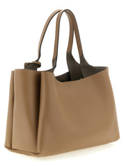 Brown Calfskin Tote Bag