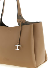 Brown Calfskin Tote Bag