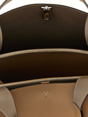 Brown Calfskin Tote Bag