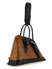 Brown Calf Leather Bos Taurus Handbag