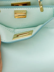 Fendi Bicolor Lamb Leather Handbag