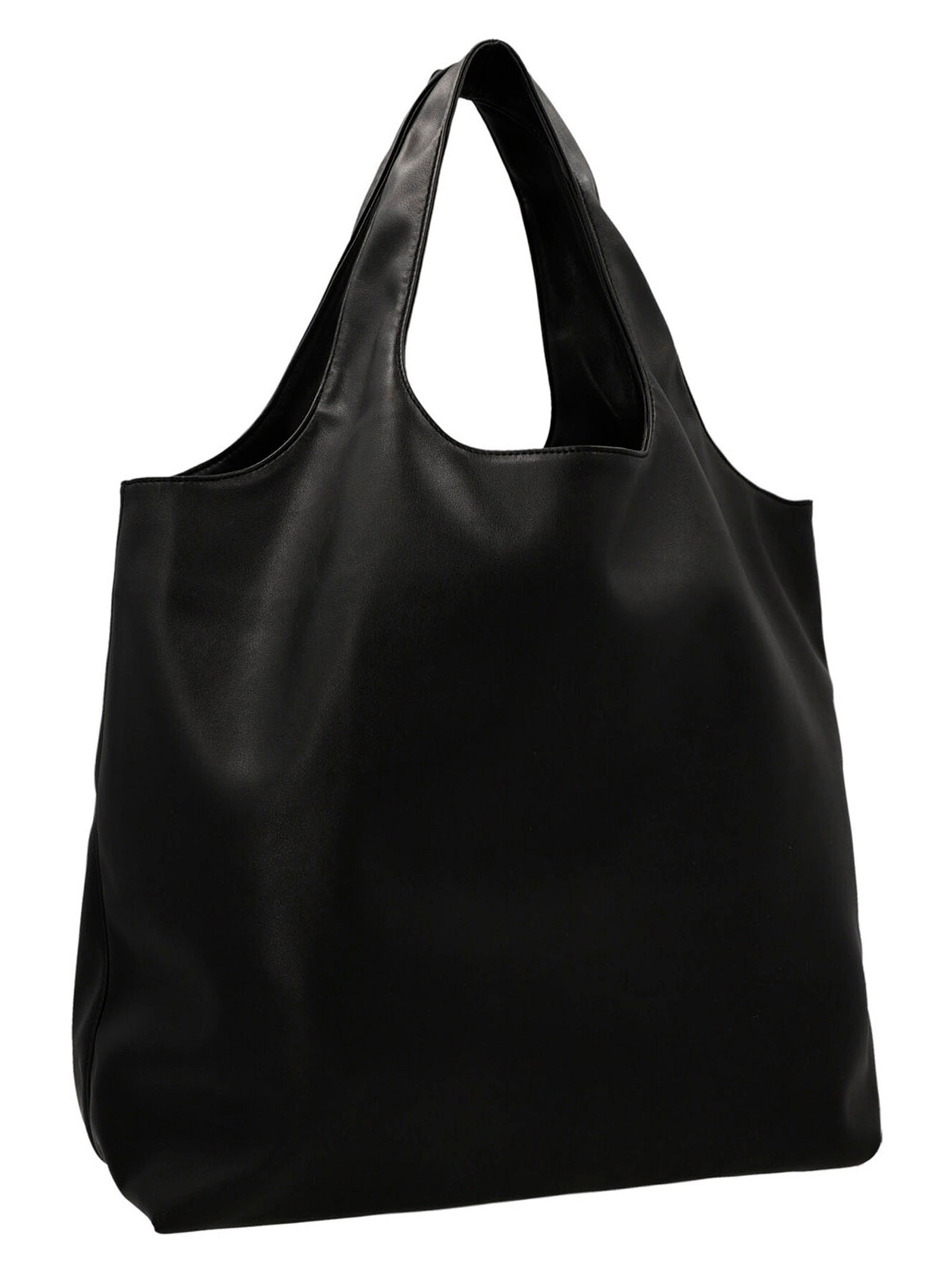 Black Polyethylene Tote Bag