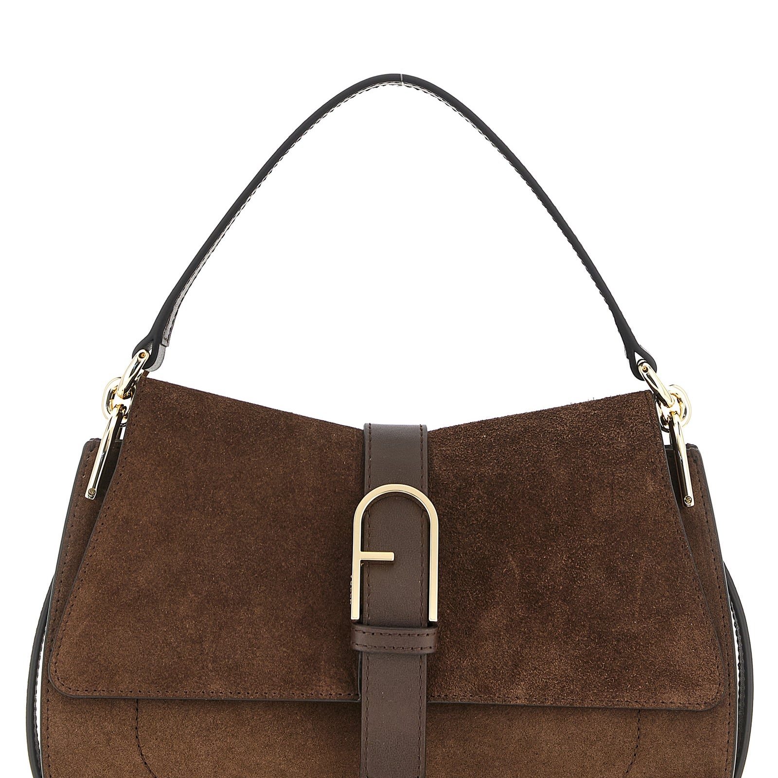 Furla Brown Calfskin Handbag Furla