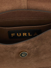 Furla Brown Calfskin Handbag