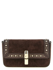 Furla Brown Calfskin Crossbody Bag