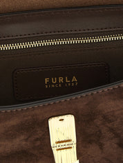 Furla Brown Calfskin Crossbody Bag