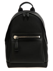 Black Calfskin Backpack