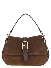 Furla Brown Calfskin Handbag
