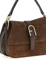 Furla Brown Calfskin Handbag