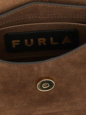 Furla Brown Calfskin Handbag