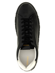 Versace Bicolor Calfskin Low Top Sneakers