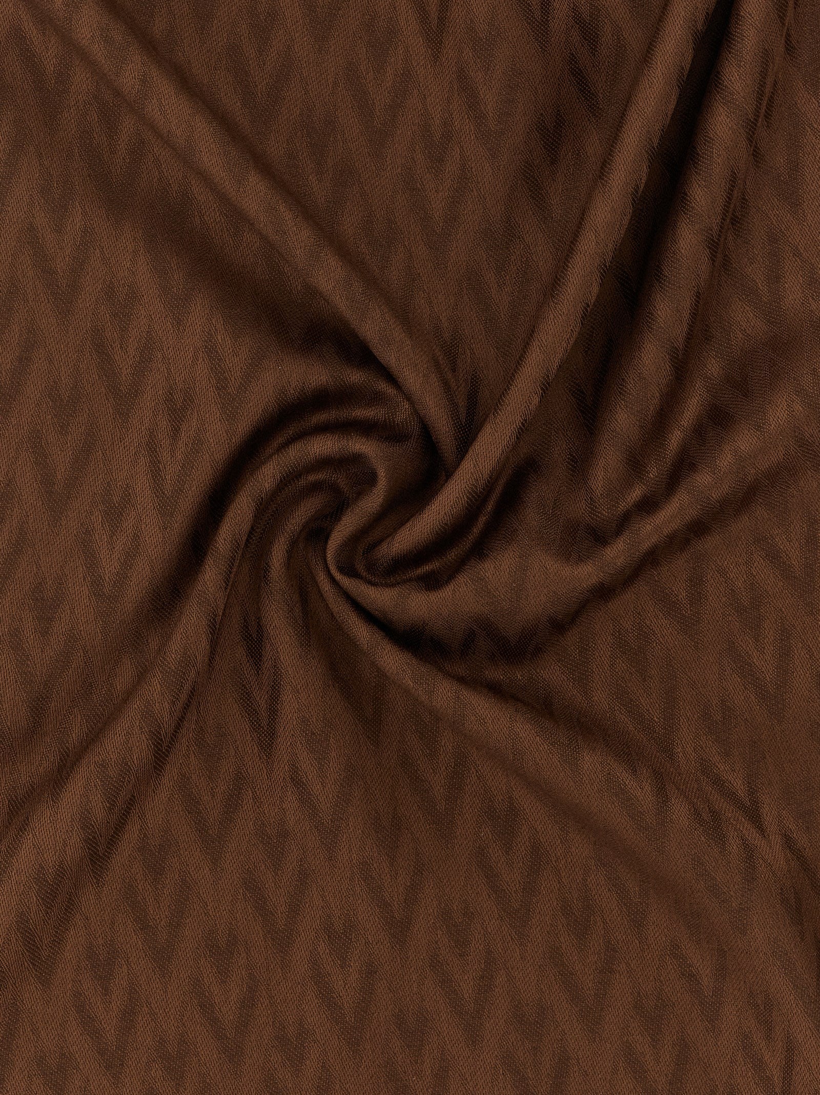 Brown Silk Scarf