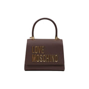 Brown Polyethylene Handbag