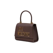 Brown Polyethylene Handbag