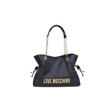Black Polyester Handbag
