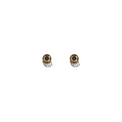 Versace Gold Brass Earrings