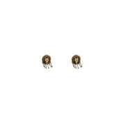 Versace Gold Brass Earrings