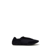 Prada Blue Calf Leather Bos Taurus Athletic Sneakers