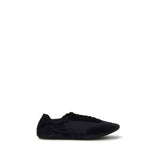 Prada Blue Calf Leather Bos Taurus Athletic Sneakers