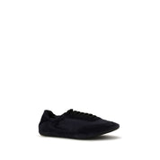 Prada Blue Calf Leather Bos Taurus Athletic Sneakers