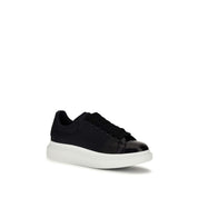 Alexander McQueen Blue Calf Leather Bos Taurus Chunky Sneakers