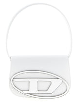 White Cowhide Shoulder Bag
