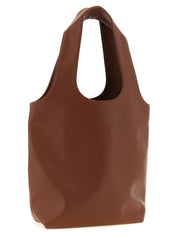 Brown Polyester Handbag