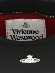 Black Polyester Shoulder Bag