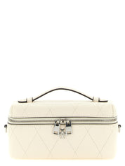 White Cowhide Crossbody Bag