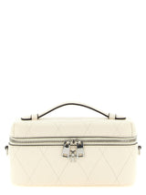 White Cowhide Crossbody Bag