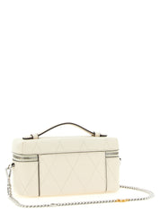 White Cowhide Crossbody Bag
