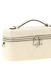 White Cowhide Crossbody Bag