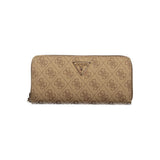 Guess Jeans Beige Polyurethane Women Wallet